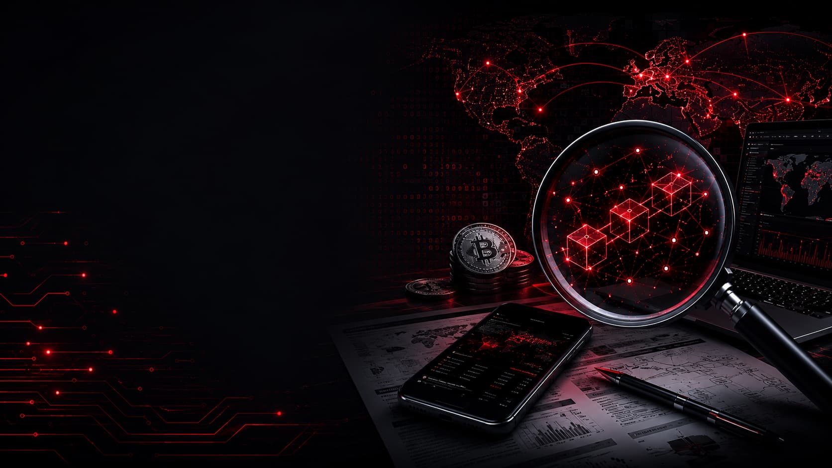 Arnaque aux cryptomonnaies - enquête blockchain, cyber investigation et analyse de fraude au Luxembourg