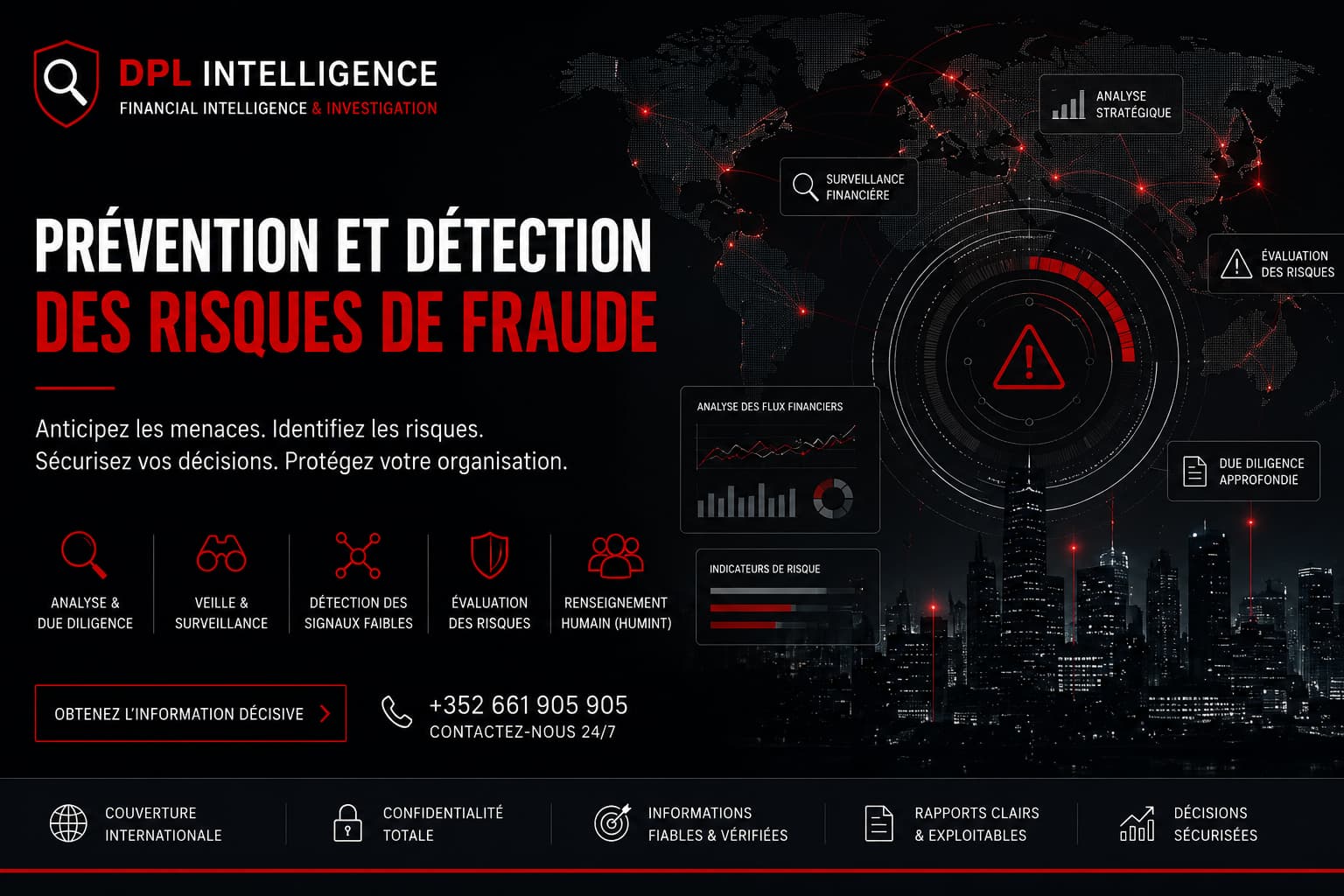 Prévention et détection des risques de fraude - DPL Intelligence Luxembourg